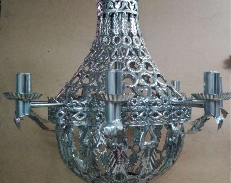 L�mpara 003-D | L�mparas | Artesan�a toledana - Hijos de F. Potenciano