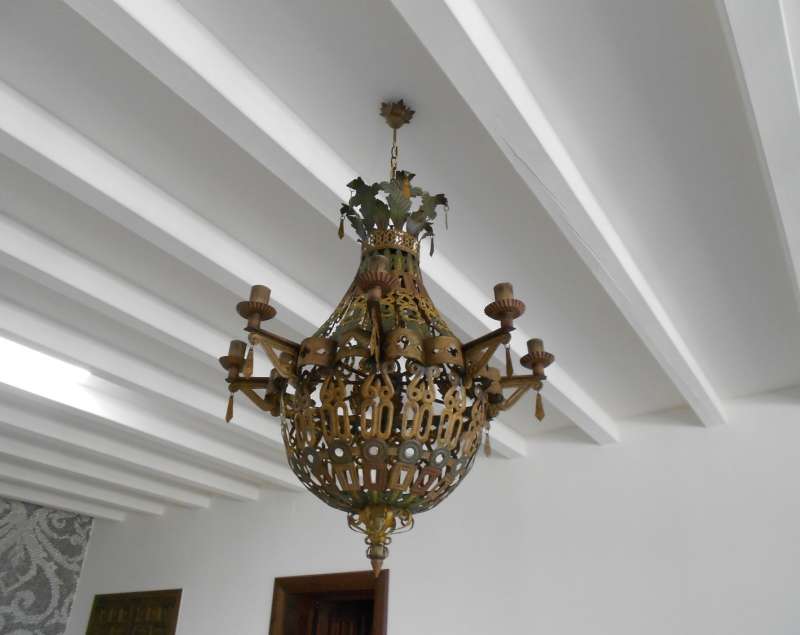 L�mpara 007-F | L�mparas | Artesan�a toledana - Hijos de F. Potenciano