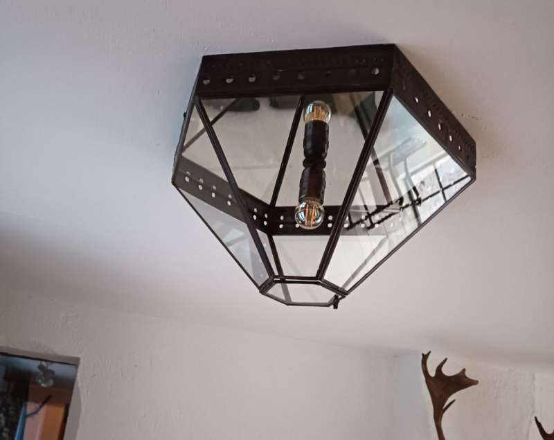 Ceiling light 0054-E | Toledo crafts - Hijos de F Potenciano